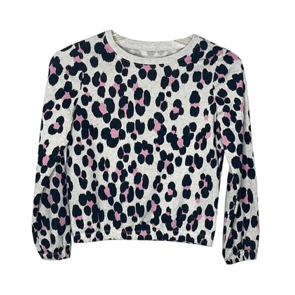 ❤️ 🆕 GAP Cheetah Print Top Sizd XL (12) - Picture 1 of 4